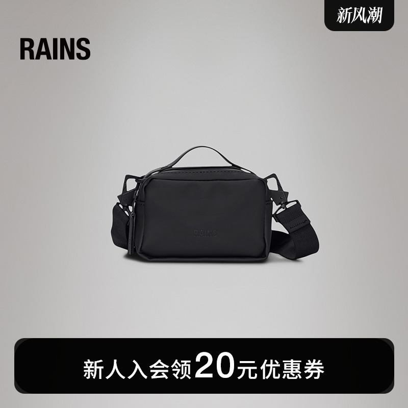 Rains男女同款斜挎包运动包