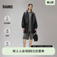 Rains防水面料工装 12060 夹克抽绳外套休闲百搭简约春夏男女Cargo