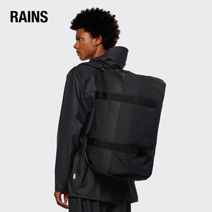 男女防水双肩包手提包 Rains 经典 Duffel 管状旅行包中号 Bag