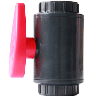 PVC球阀 UPVC国标开关阀门胶粘给水管配件水流控制器台湾三厘管件