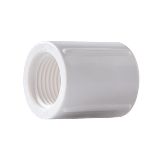 百盛PVC双边内丝双内螺纹接头4 6分1寸内牙直接直通对接20 25 32