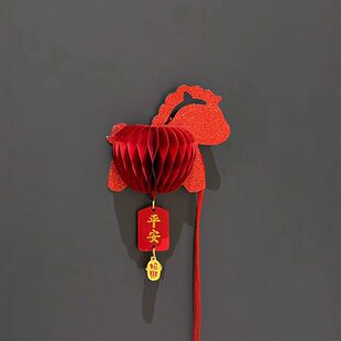 马年冰箱贴新年磁贴2026新款磁吸装饰过年场景布置个性创意小物件