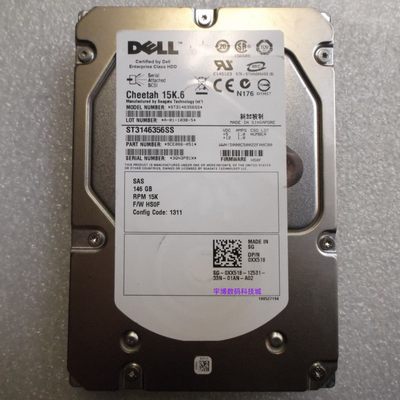 DELL R410 R710 R720 146GB 硬盘 ST3146356SS 146G 15K SAS 3.5