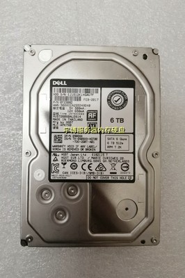 DELL 6TB 0908XX HUS726060ALE614 6T SATA 7.2K 6Gb 3.5寸 硬盘