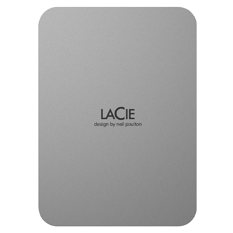 雷孜LaCie 4TB 移动硬盘新棱镜USB3.2/Type-C兼容雷电4/3 Mac硬盘