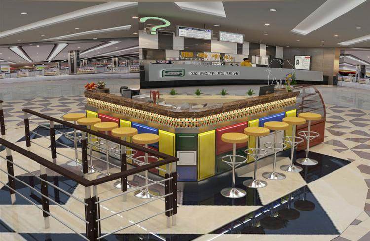 水吧果汁店设计效果图 饮料店饮品店奶茶店果茶店冷饮 清吧 环境