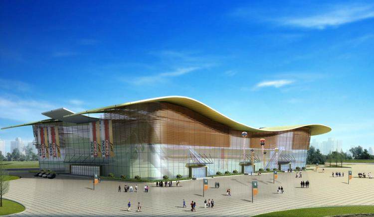 会展中心设计效果图  广场建筑现代建筑商业建筑建筑摄影著名建筑