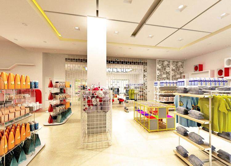 儿童服装专卖店设计 童装专柜童装商场儿童服装店童装专卖店