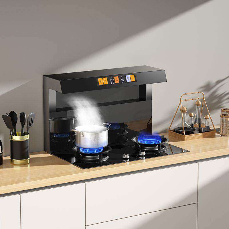 炫典两件式集成竈侧吸下排变频油烟机瓦斯炉套装组合双口瓦斯炉厨,厨房电器,其他商用厨电,淘宝优惠券,粉丝福利购,淘宝优惠卷