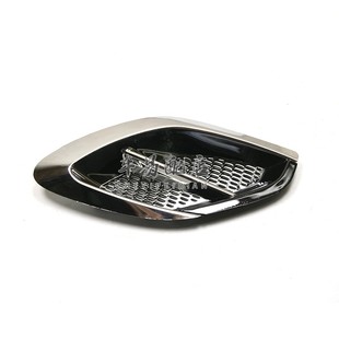 适配东南DX7博朗前叶子板装饰板叶子板电镀通风口网装饰盖配件