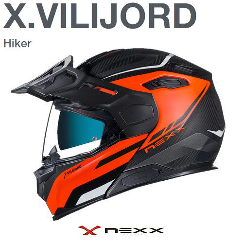 清仓特价 葡萄牙X NEXX Vilijord碳纤揭面拉力盔机车头盔内嵌蓝牙