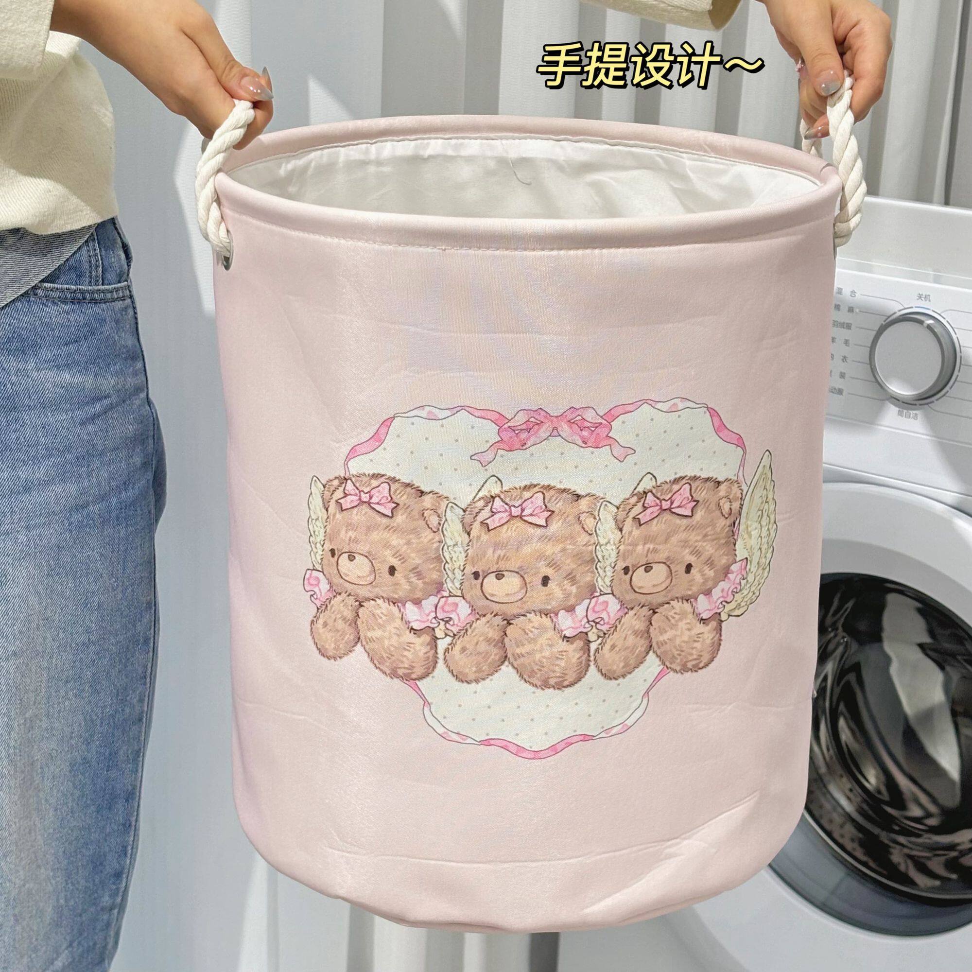 脏衣篓可爱可折叠大容量脏衣篮浴室洗衣衣服高颜值玩具收纳家用