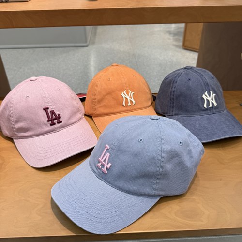 MLB春款KARINA同款水洗牛仔帽