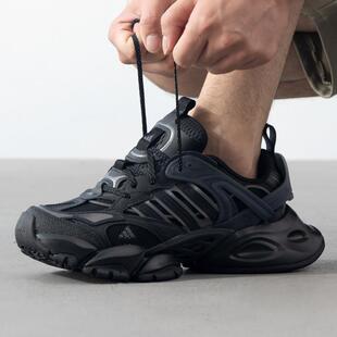 阿迪达斯跑步鞋男鞋女鞋2026冬季新款机甲鞋厚底老爹鞋休闲运动鞋