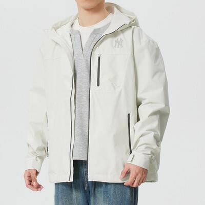 MLB官网防风衣男女装2026春季新款运动外套户外宽松外套3AWJB0361