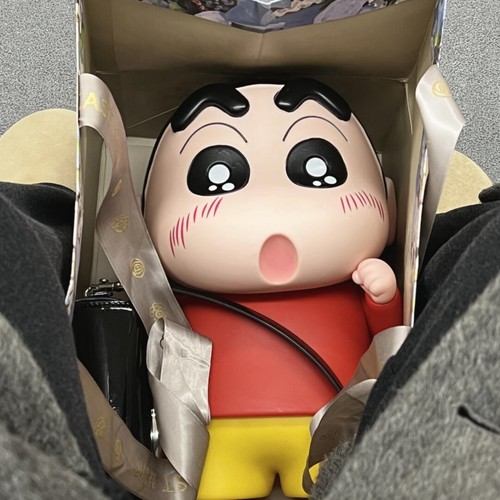 蜡笔小新系列手办1比1摆件超可爱大玩偶大号模型公仔礼物日本正版