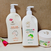 澳芝曼澳大利亚绵羊油维E温润霜山羊奶润晚霜日霜身体乳500g 250g