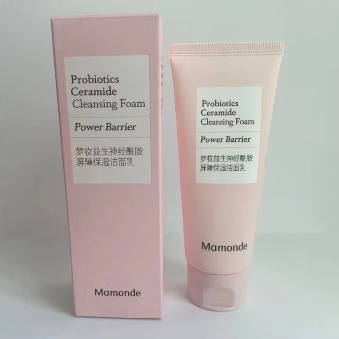梦妆 MAMONDE益生神经酰胺屏障保湿洁面乳 100ml