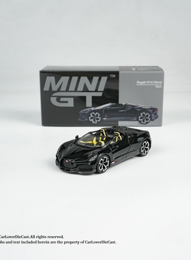 MINIGT 1058布加迪Bugatti W16合金车模1/64小比例模型摆件