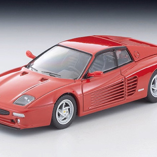 TOMY TLV LV-N 法拉利Ferrari F512 M合金车1:64模型场景摆件