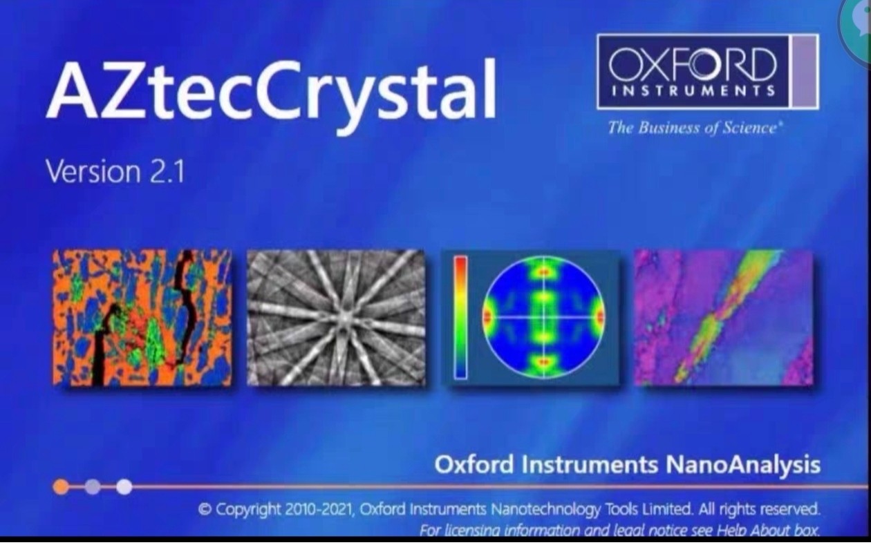 EBSD AztecCrystal 2.1.2 中文高级版 EBSD数据处理软件安装服务