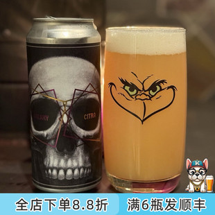 老k美国新泽西Twin Elephant双生象双倍浑浊IPA精酿啤酒