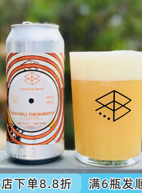 老K澳大利亚Range维度纬度高分尖货双倍新英格兰浑浊ipa精酿啤酒