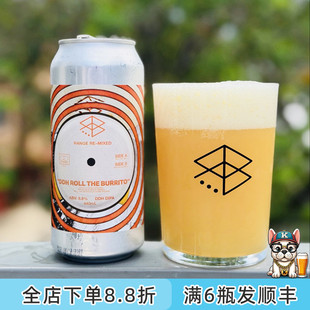 老K澳大利亚Range维度纬度高分尖货双倍新英格兰浑浊ipa精酿啤酒