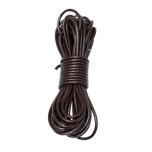 包邮diy真皮绳彩色2.0mm圆牛皮绳手链项链编织绳diy手工饰品线材