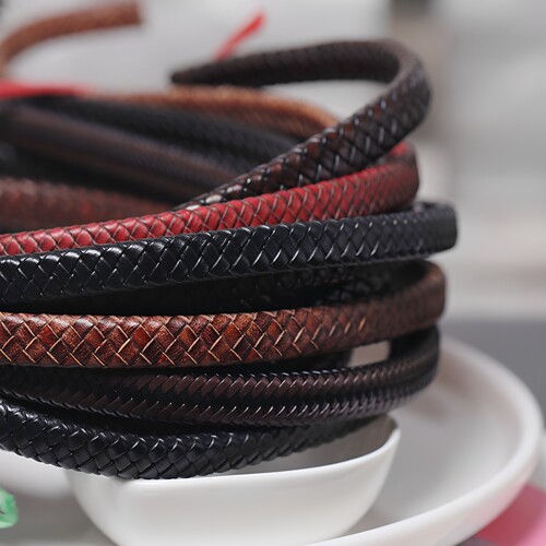 真皮绳DIY材料包邮手链箱包辅料