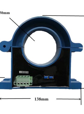 1000A交流电流变送器传感器互感器输入0-1500A AC输出0-10V DC