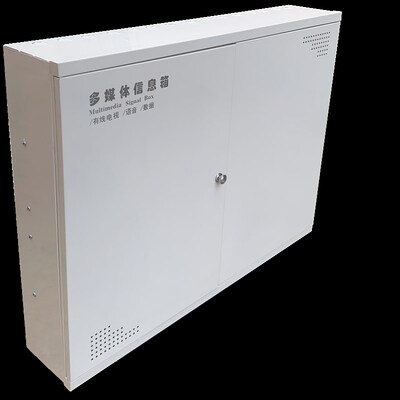 明装弱电箱600*800*150mm超大号布线箱交换机多媒体信息箱