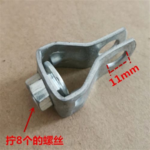 工地架子镀锌u型钢管卡扣固定器油管抱箍水管卡箍管箍吊环吊卡子