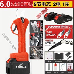 德国进口电动剪刀果园修枝剪电剪刀树枝修剪大开口果树剪锂电剪刀