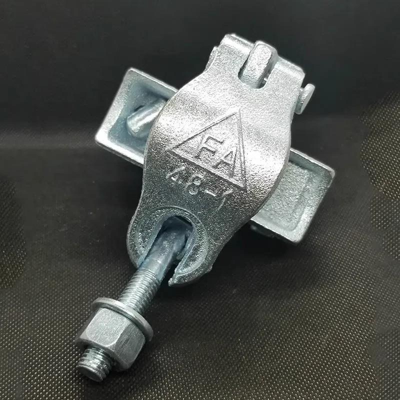 银色圆管连接件钢管卡扣固定器脚手架接头架子管镀锌管十字扣件图片