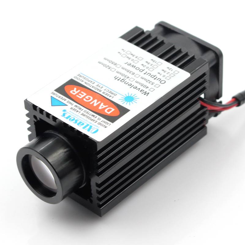 532nm 200mW大功率绿光激光模组12V TTL粗光激光器