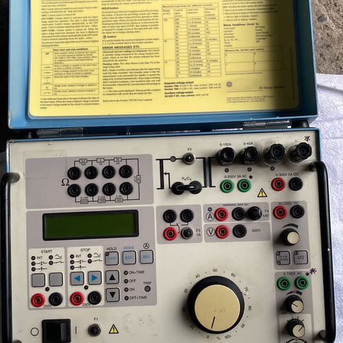 议价Programma SVERKER 760 继电保护测试仪，可维修