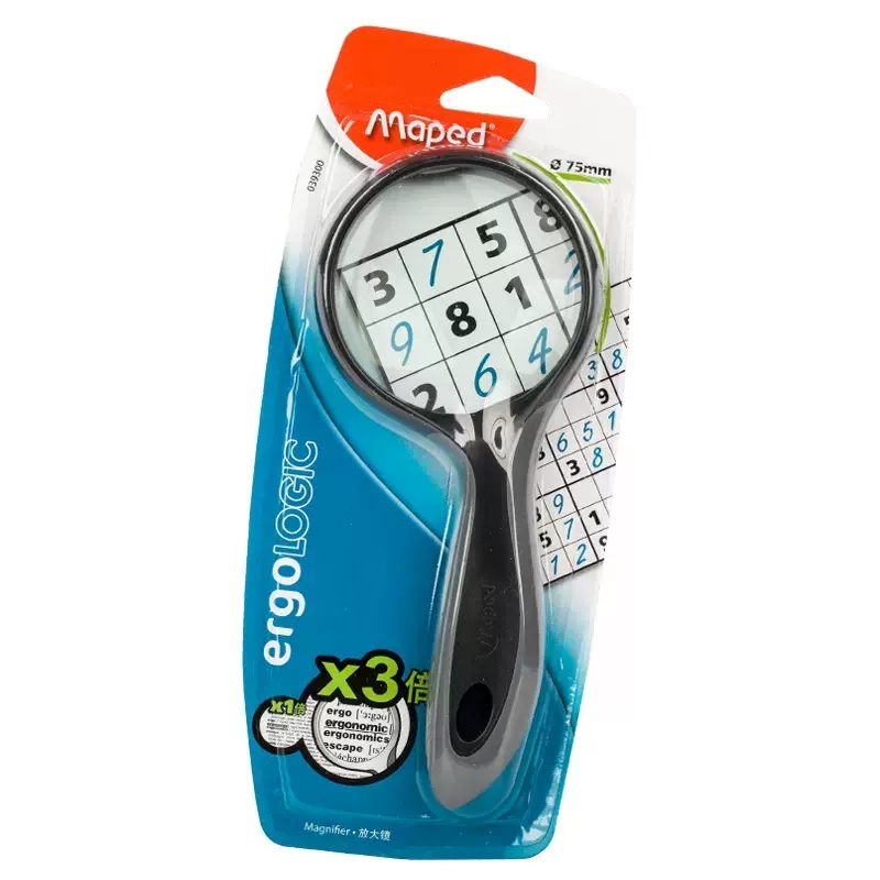 马培德三倍便携式放大镜