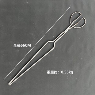 蜂窝煤球夹子钳子火钳夹子长柄火剪子烧火家用烧烤碳钳捡垃圾夹钳
