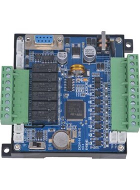 领控国产板式PLC兼容三凌菱FX2N FX3U20MR20MT温度模拟量称重脉冲