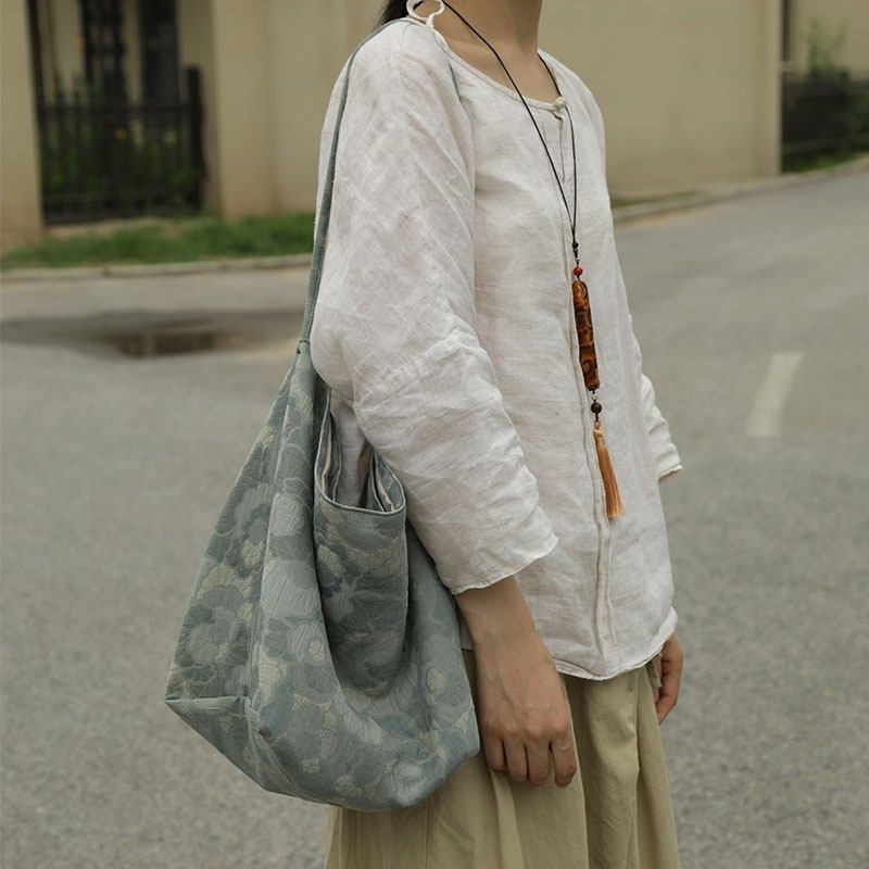 庸庸棉麻文艺布包原创大容量托特通勤水桶包小众单肩轻便帆布包,搬运/仓储/物流设备,机械式停车设备（立体停车库）,淘宝优惠券,粉丝福利购,淘宝优惠卷