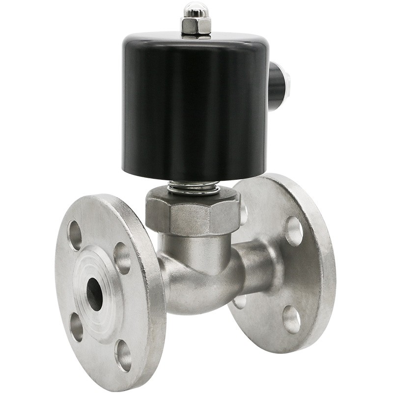 ZBSF蒸汽电磁阀220V24V法兰耐高温气阀电控制DN15/20/25/32/40/50