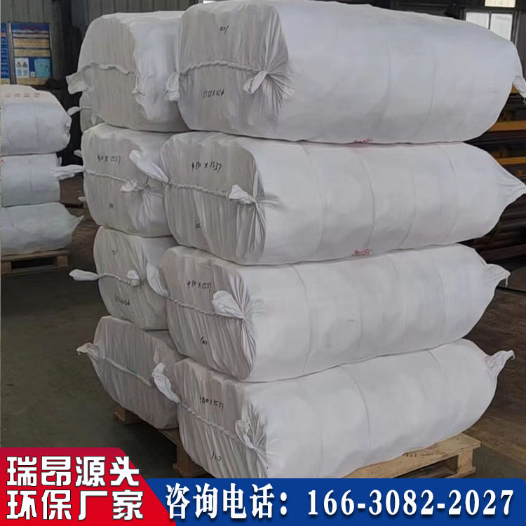 工业除尘布袋涤纶防静电覆膜滤袋外拍灯