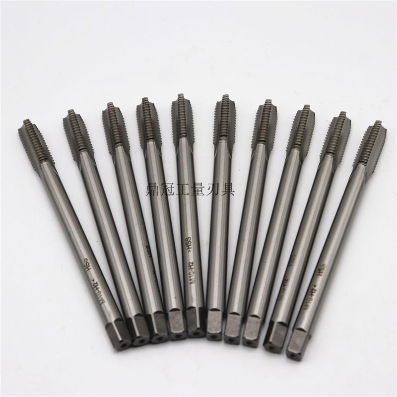 高速钢加长机用丝锥i 细柄粗柄加长丝攻M2M3M4M5M6M8M10*100*125m
