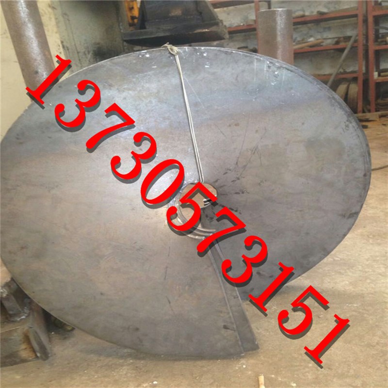 螺旋叶片绞龙叶片滑道槽不锈钢输送配件打桩机抛丸机螺旋轴钻头厂