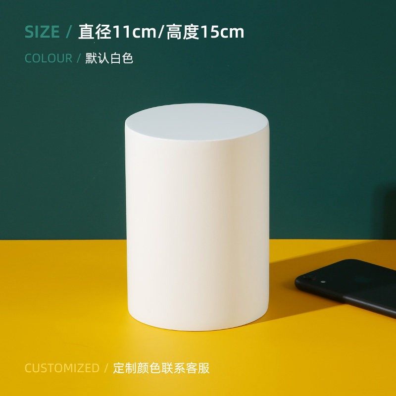 圆柱体拍照道具白色小圆板形摄影几何体首饰美食化妆产品背景摆件,工业油品/胶粘/化学/实验室用品,实验室漏斗,淘宝优惠券,粉丝福利购,淘宝优惠卷