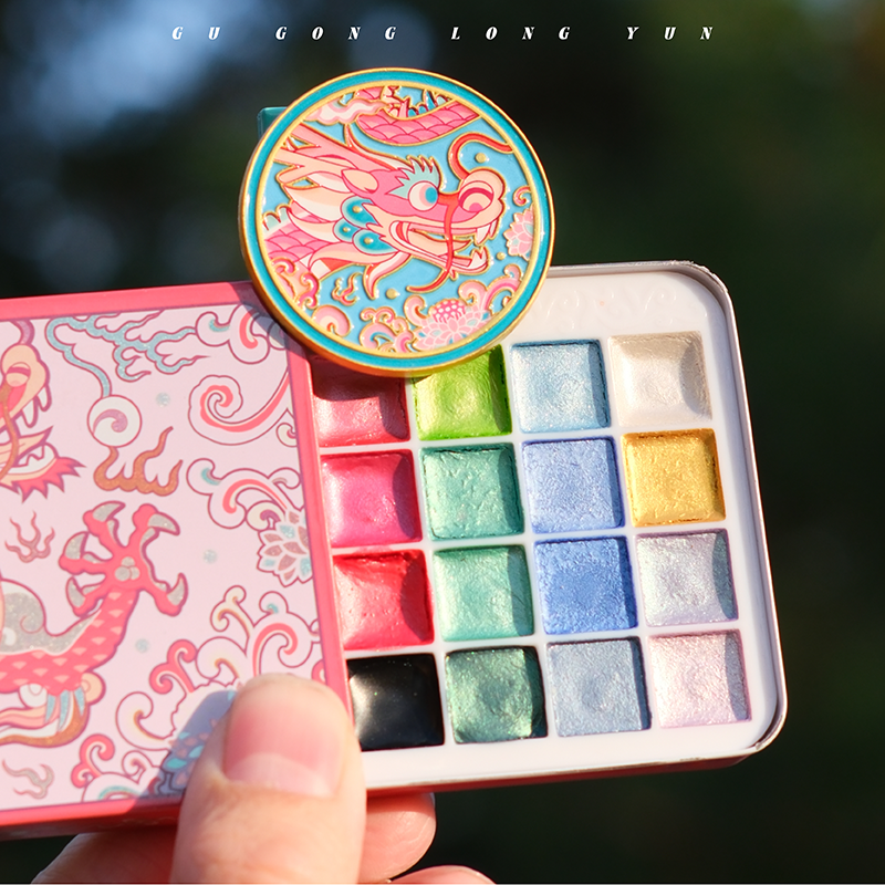 飞乐鸟故宫金属磁吸夹文创冰箱贴