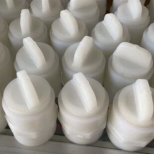 优质PP单头内丝接头加外丝堵头 PP内丝接闷盖DN15-DN50耐酸碱白色