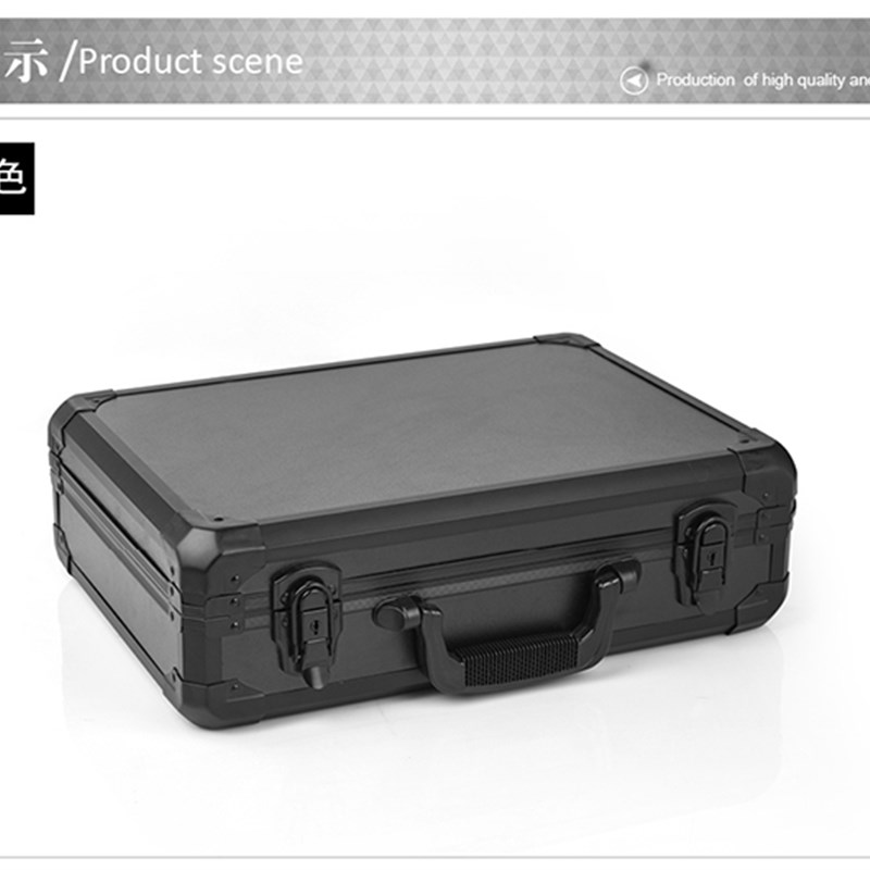 K形手提密码箱铝合金箱储物箱文件保险箱产品示范样品展示工