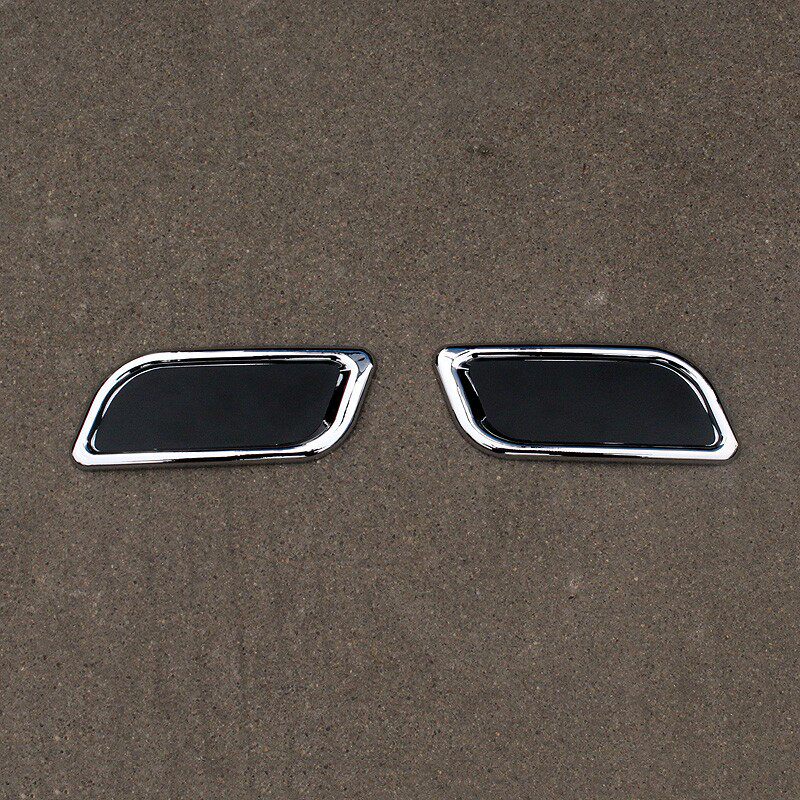 新帝豪EC7金刚专用假尾喉排气管改装贴假排气装饰框亮条双出外饰